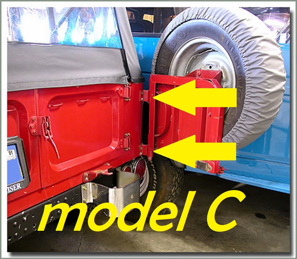 PVC gasket kit spare tire carrier Toyota Landcruiser FJ40