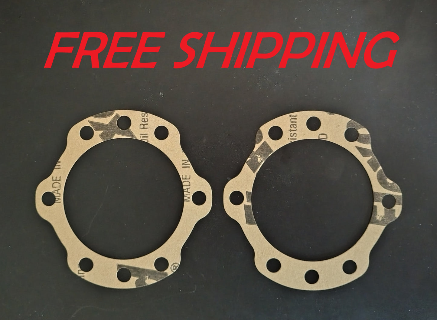 Two gasket for Toyota Landcruiser and Tacoma hubs.