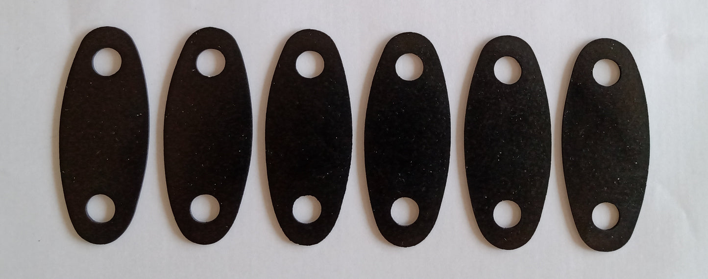 Land Rover Defender & series rear door hinge rubber gasket set of 6