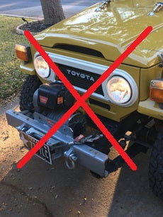 4x OEM insert headlight adjustment various classic Toyota models