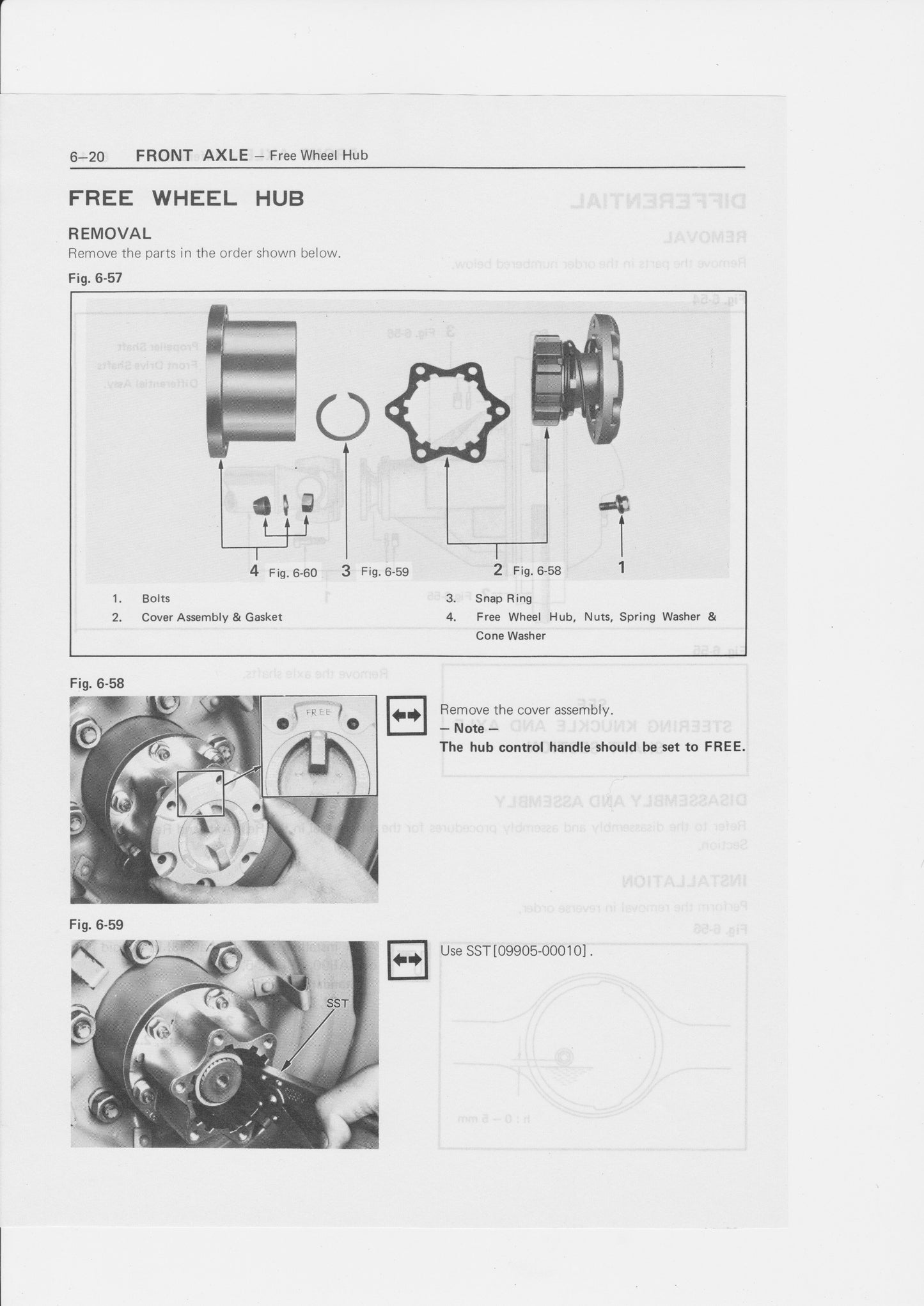 AISIN locking hub gasket kit Isuzu 4x4 FHG-001