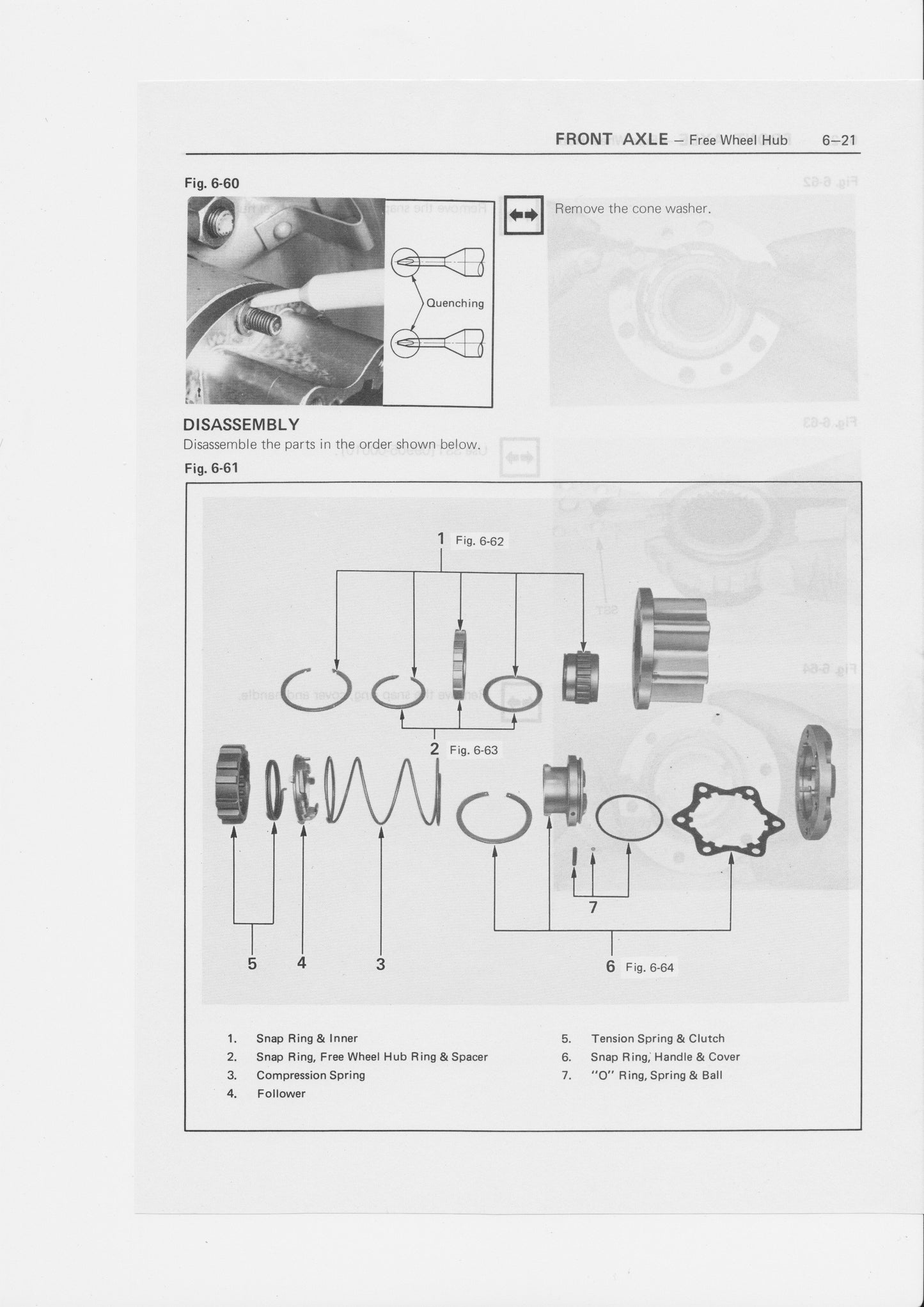 AISIN locking hub gasket kit Isuzu 4x4 FHG-001