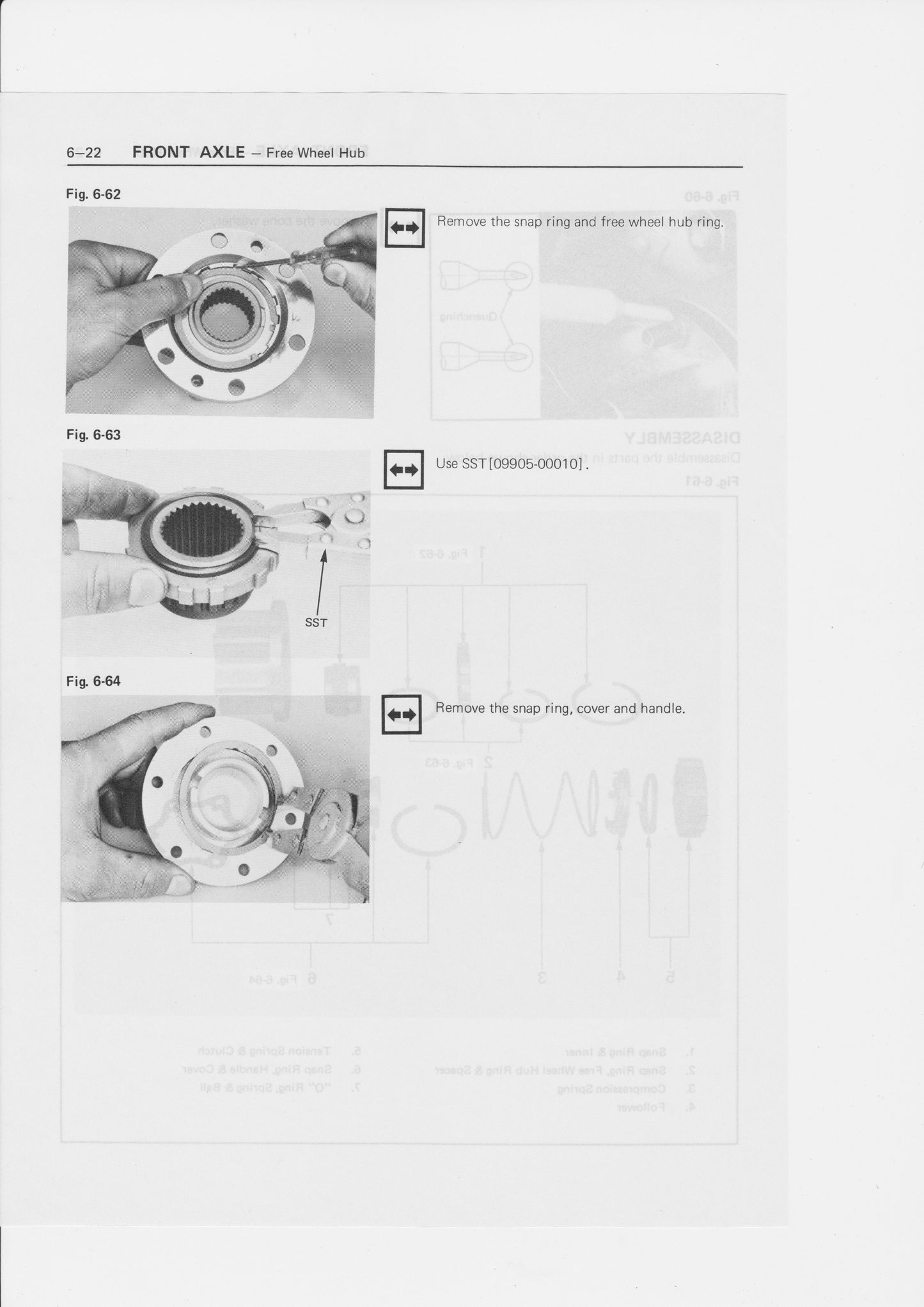 AISIN locking hub gasket kit Isuzu 4x4 FHG-001