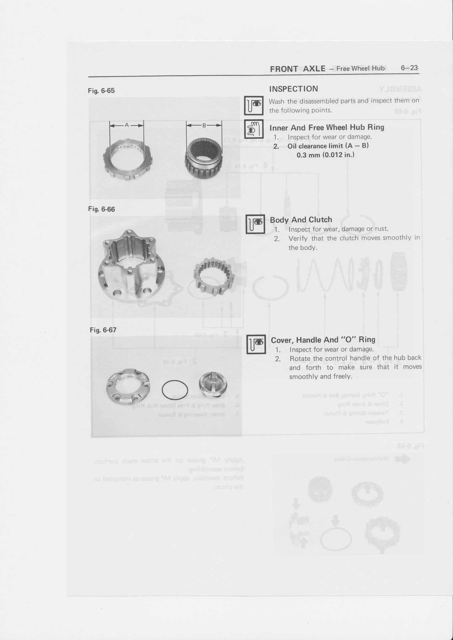 AISIN locking hub gasket kit Isuzu 4x4 FHG-001