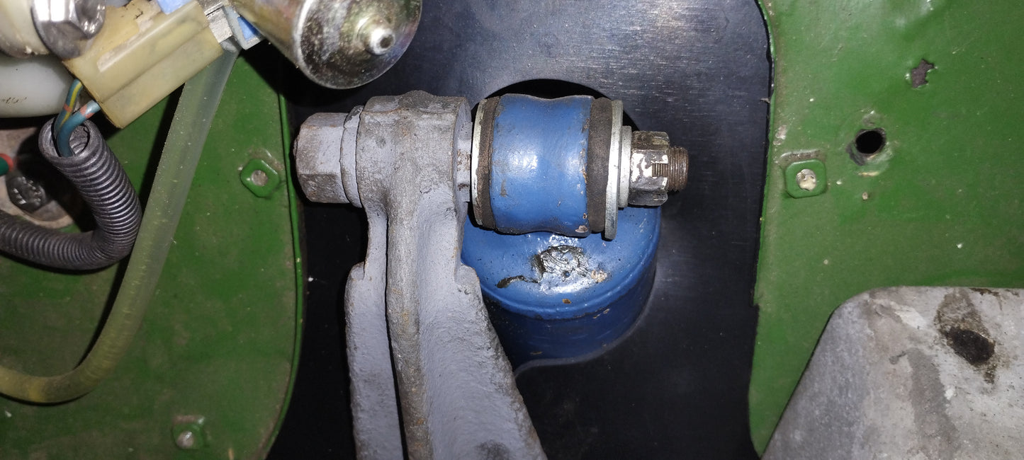 cover shock absorber and steering gear + radiator support, bib hinge, side step shim kit Toyota Landcruiser FJ40