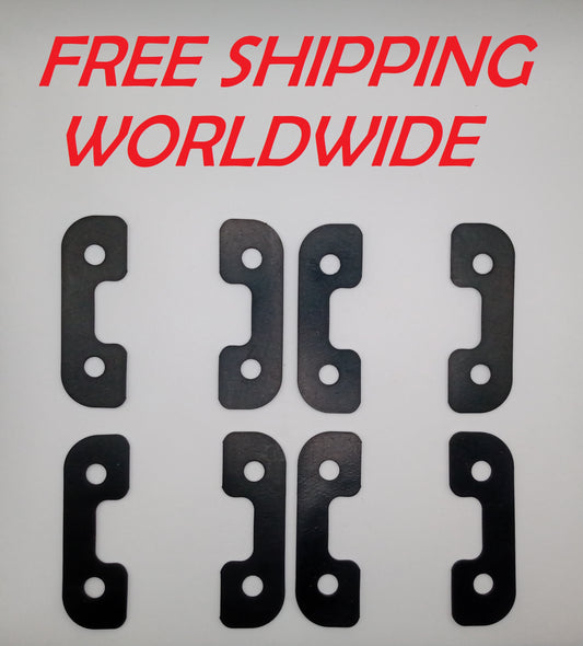 8x rubber gasket for Land Rover Defender front door hinge