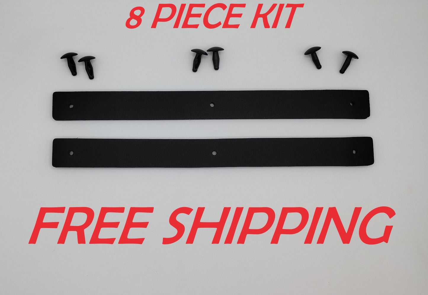 Toyota Land Cruiser FJ40 FJ45 BJ40 Shim Hood Side Panel Apron Gasket + clips
