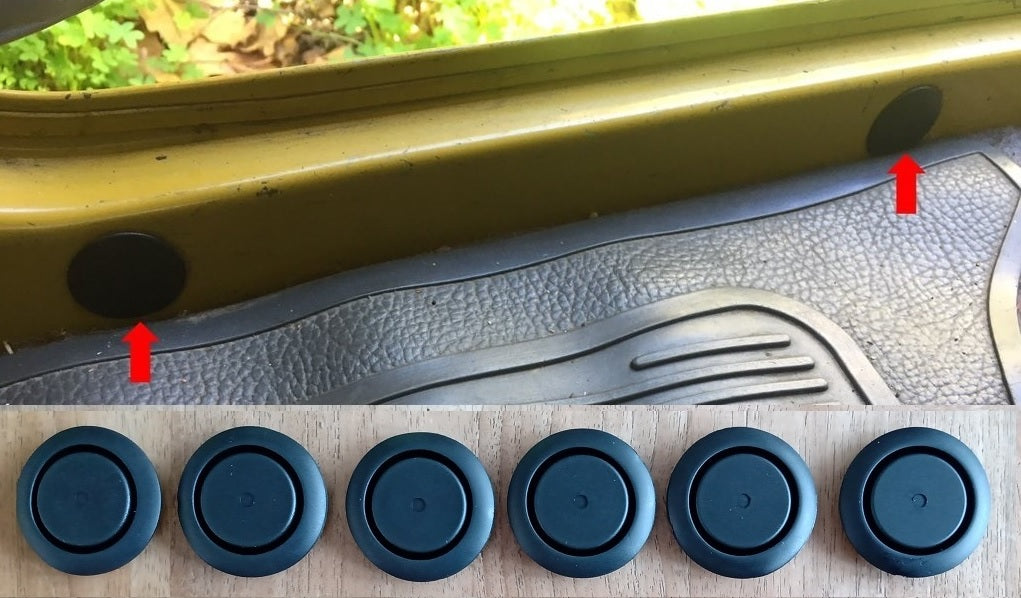 6x door sill hole plug Toyota Landcruiser FJ40