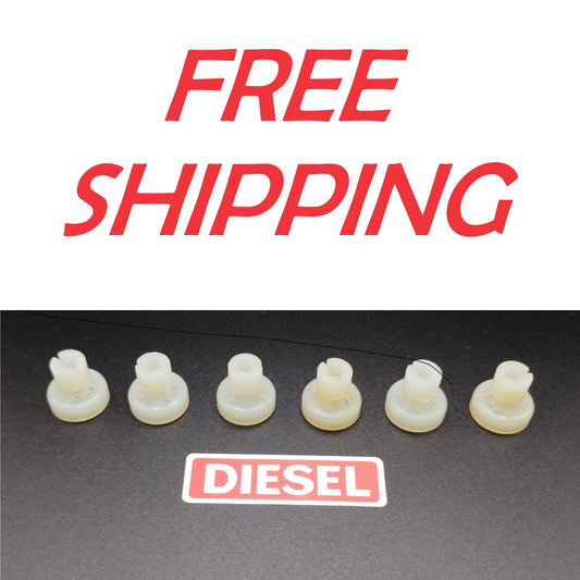 Set of 6 genuine Toyota caps for glow plugs 90189-04024.