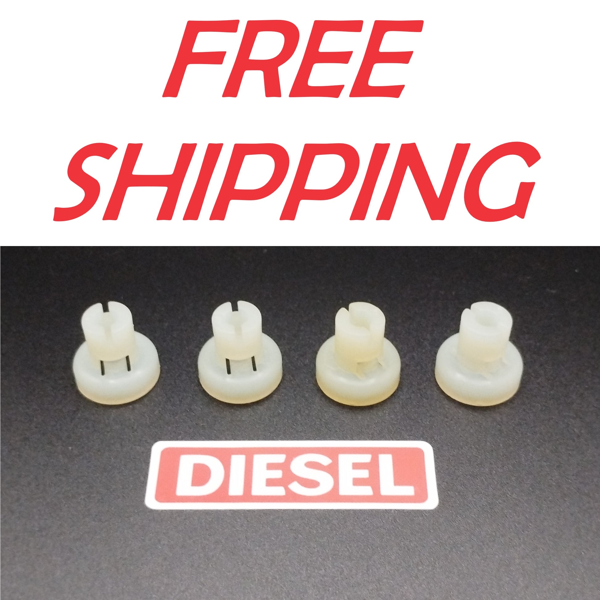 Set of 4 genuine Toyota caps for glow plugs 90189-04024.