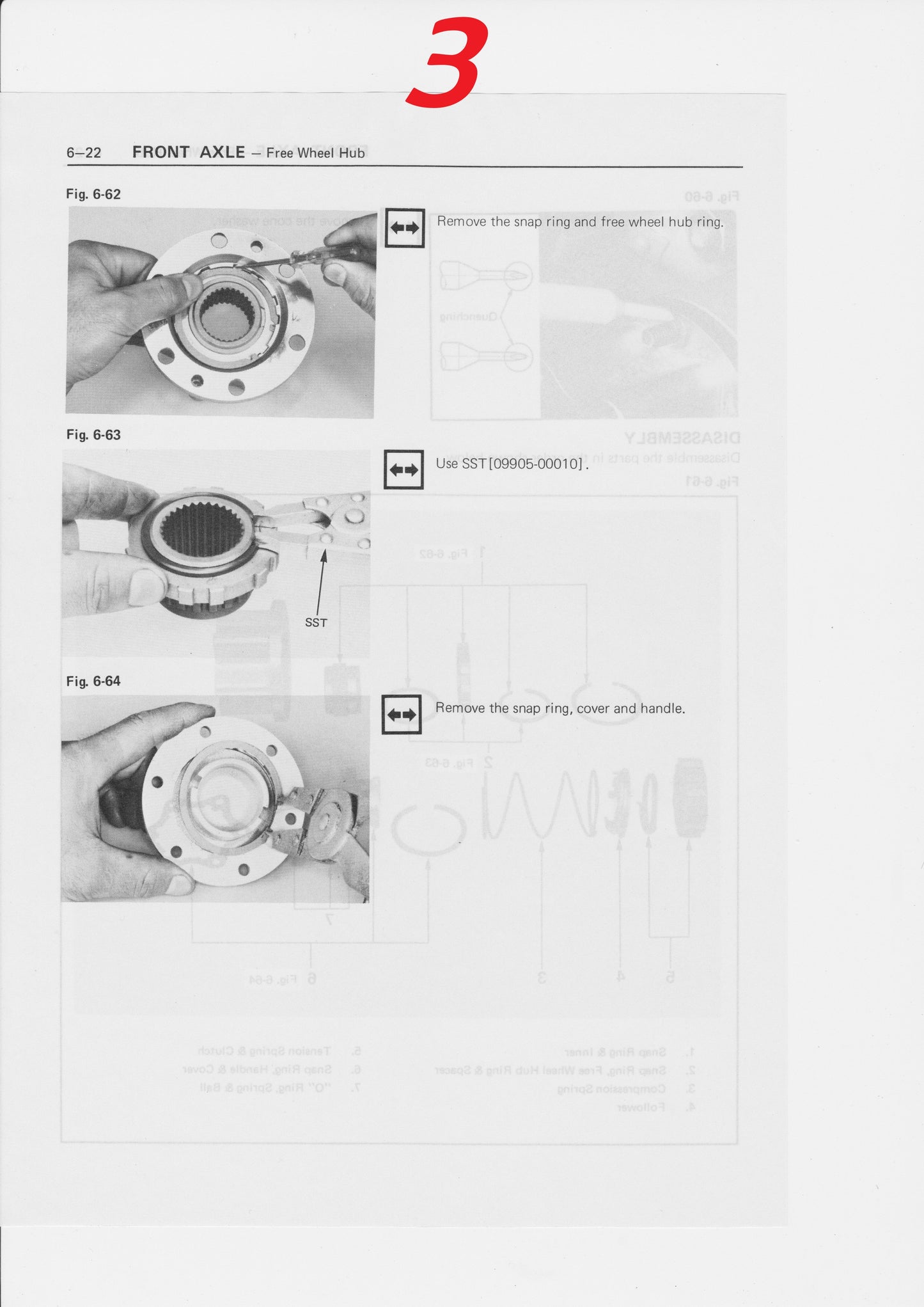AISIN locking hub rebuild kit