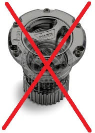 WARN SE206 4000 V-shaped dial selector seal rings for Premium and M series locking hubs